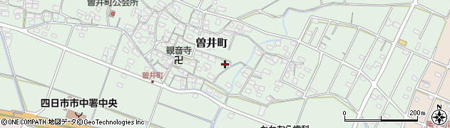 三重県四日市市曽井町874周辺の地図