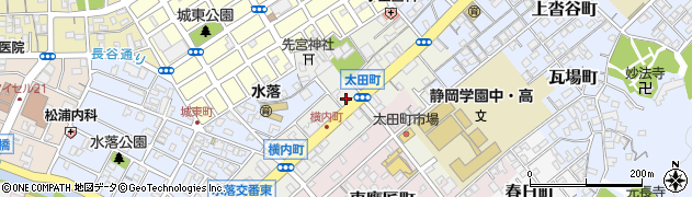 静岡県静岡市葵区横内町95周辺の地図