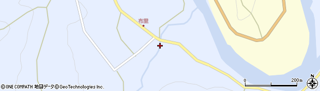 愛知県新城市布里（御堂前）周辺の地図