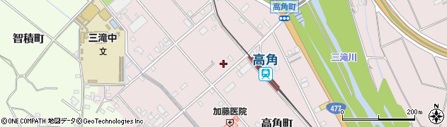 三重県四日市市高角町2653周辺の地図