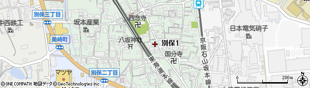 滋賀・大津カイロプラクティック周辺の地図