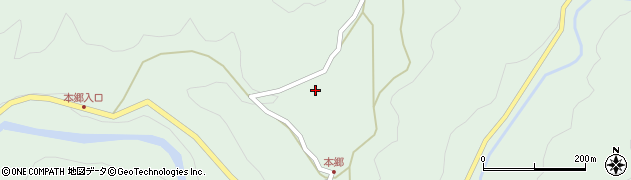愛知県岡崎市井沢町（日向）周辺の地図