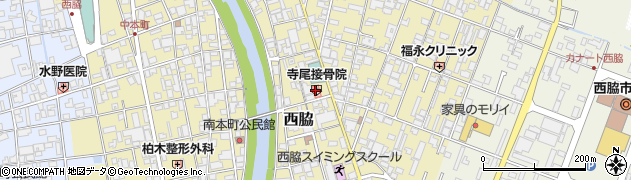 寺尾接骨院周辺の地図