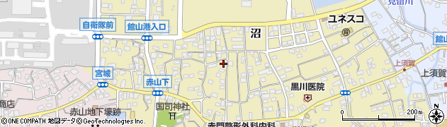 千葉県館山市沼1681周辺の地図