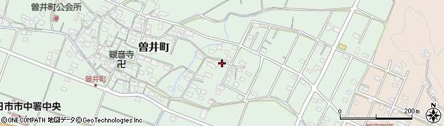 三重県四日市市曽井町1674周辺の地図