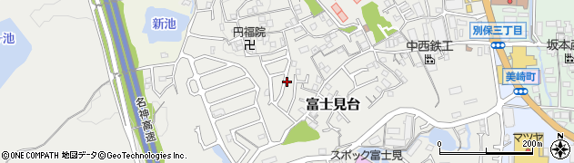 滋賀県大津市富士見台33周辺の地図