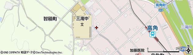 三重県四日市市高角町2614周辺の地図