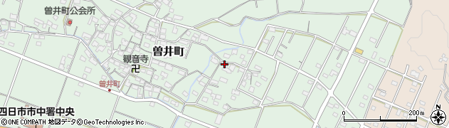 三重県四日市市曽井町304周辺の地図