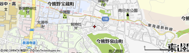 東山観光社周辺の地図