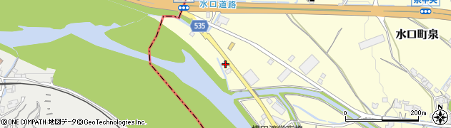 滋賀県甲賀市水口町泉1425周辺の地図