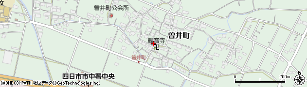 三重県四日市市曽井町824周辺の地図
