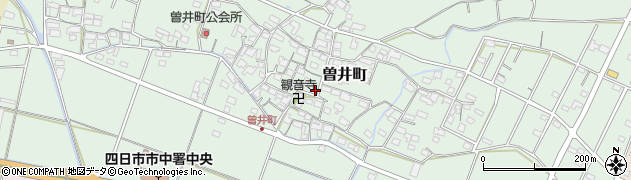 三重県四日市市曽井町843-5周辺の地図