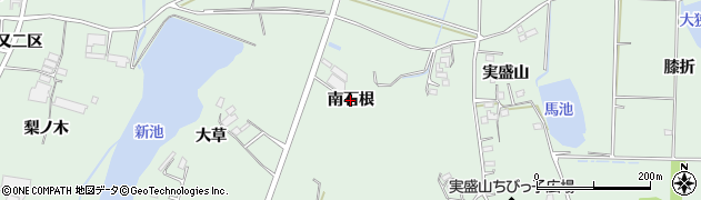 愛知県東浦町（知多郡）緒川（南石根）周辺の地図