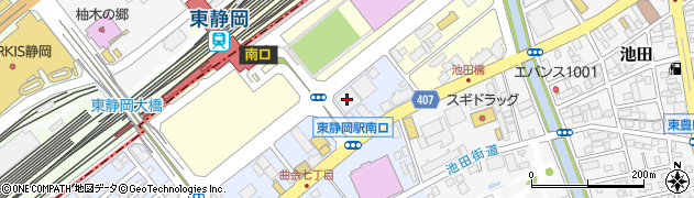 静岡銀行　ライフデザインステーション東静岡周辺の地図