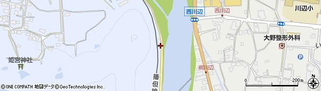 兵庫県神崎郡市川町甘地881周辺の地図