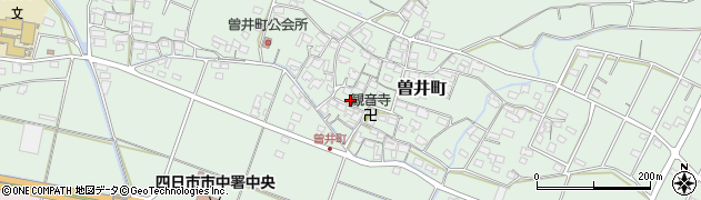 三重県四日市市曽井町823周辺の地図