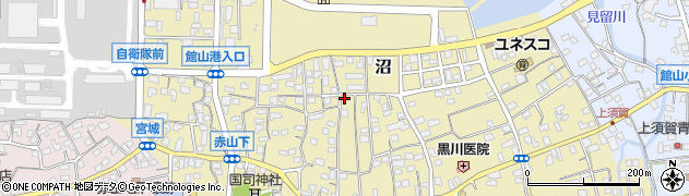 千葉県館山市沼1692周辺の地図