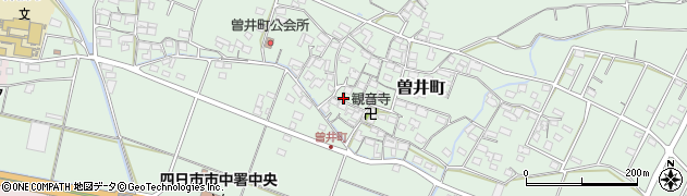 三重県四日市市曽井町822周辺の地図