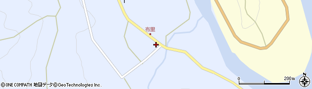 愛知県新城市布里（釜土戸）周辺の地図