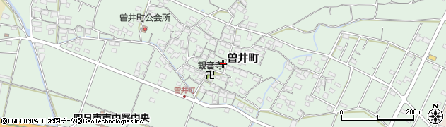 三重県四日市市曽井町843周辺の地図
