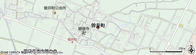 三重県四日市市曽井町857周辺の地図
