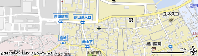 千葉県館山市沼1667周辺の地図