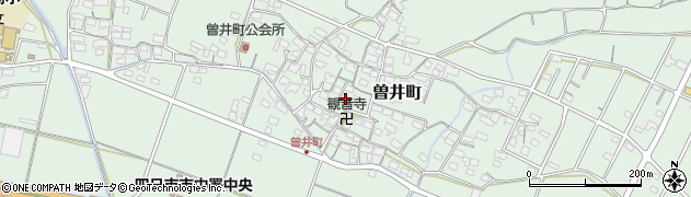 三重県四日市市曽井町841周辺の地図