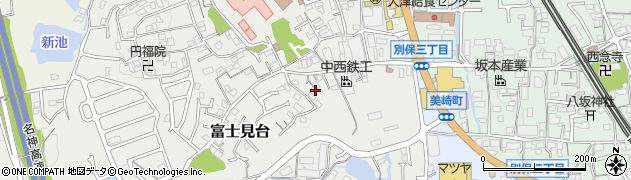 滋賀県大津市富士見台9周辺の地図
