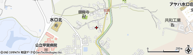 滋賀県甲賀市水口町松尾1138周辺の地図