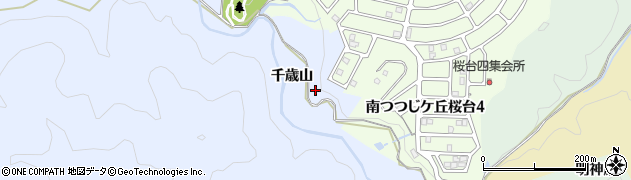 京都府亀岡市古世町千歳山周辺の地図
