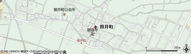 三重県四日市市曽井町842周辺の地図