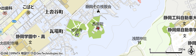 長源院周辺の地図