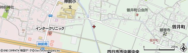 三重県四日市市曽井町432-4周辺の地図