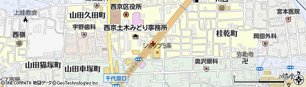 丸五製茶ショップ５条店周辺の地図