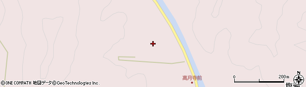 愛知県新城市塩瀬（アテ）周辺の地図