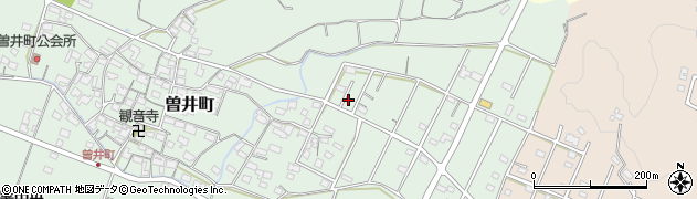 三重県四日市市曽井町1545周辺の地図
