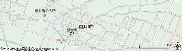 三重県四日市市曽井町865周辺の地図