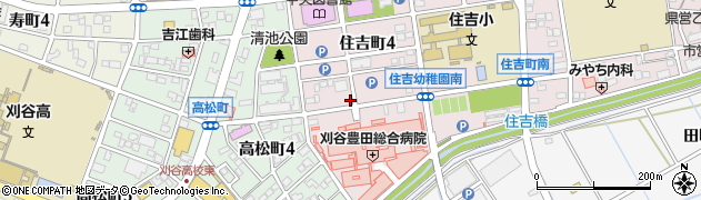 ヤナセ生花店周辺の地図