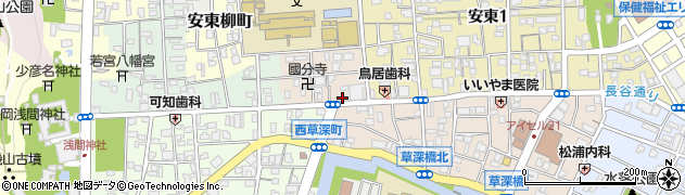 静岡県静岡市葵区長谷町32周辺の地図