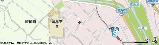 三重県四日市市高角町2615周辺の地図