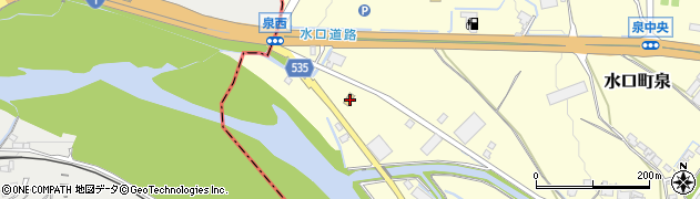 滋賀県甲賀市水口町泉1415周辺の地図