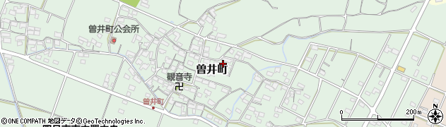 三重県四日市市曽井町864周辺の地図