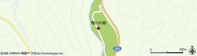 鴨川の郷キャンプ場周辺の地図