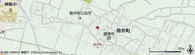 三重県四日市市曽井町816周辺の地図