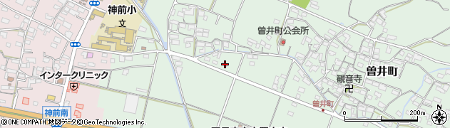 三重県四日市市曽井町424周辺の地図