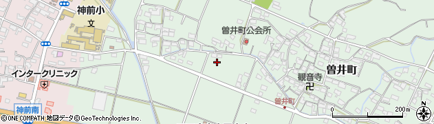 三重県四日市市曽井町415周辺の地図