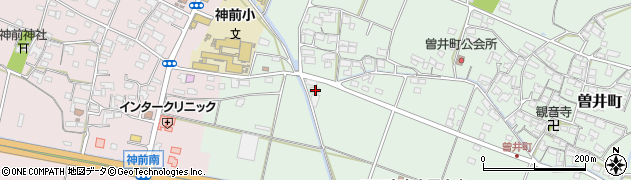 三重県四日市市曽井町432周辺の地図