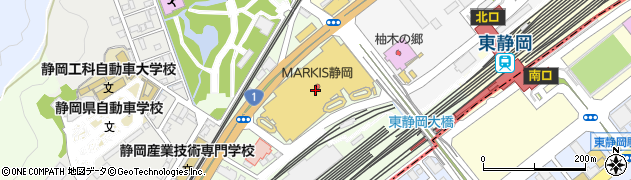 ａｎｙＦＡＭｂｙＫＵＭＩＫＹＯＫＵ　ＦＡＭ・マークイズ静岡周辺の地図