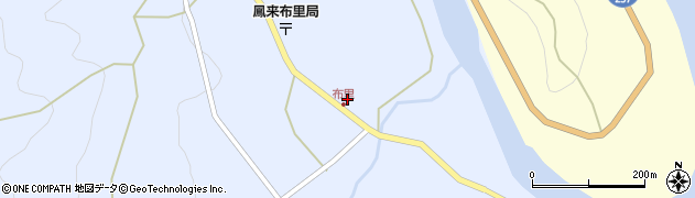 愛知県新城市布里（下神田）周辺の地図
