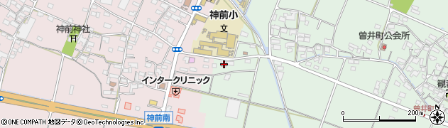 三重県四日市市曽井町494周辺の地図